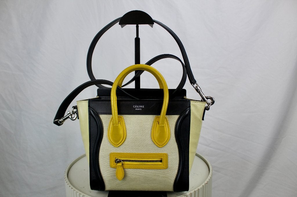 Celine Nano Luggage - 1215, Overige merken, Gebruikt, Celine, Zwart