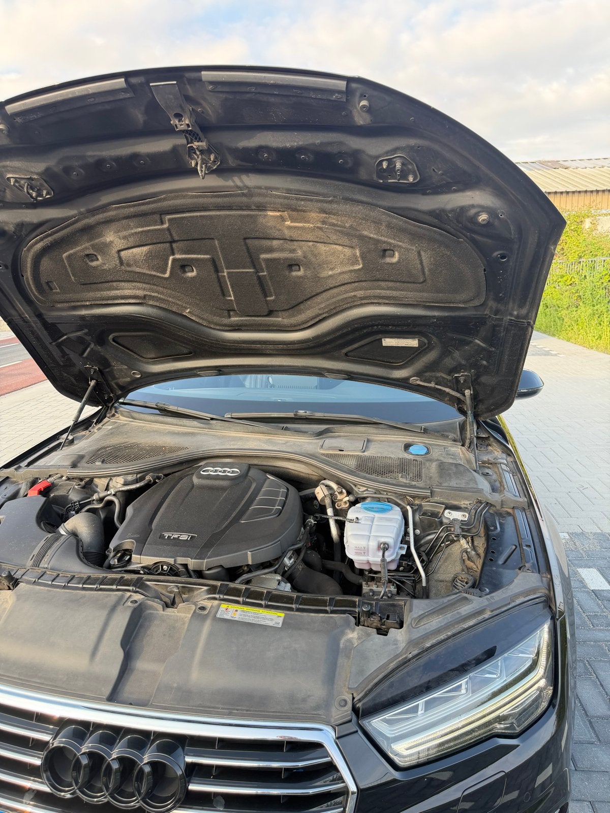 Audi A7 2.0 Tfsi 185KW Sportb.s-tron 2015 Zwart, Auto's, 4 cilinders, 1984 cc, 4 stoelen, Zwart
