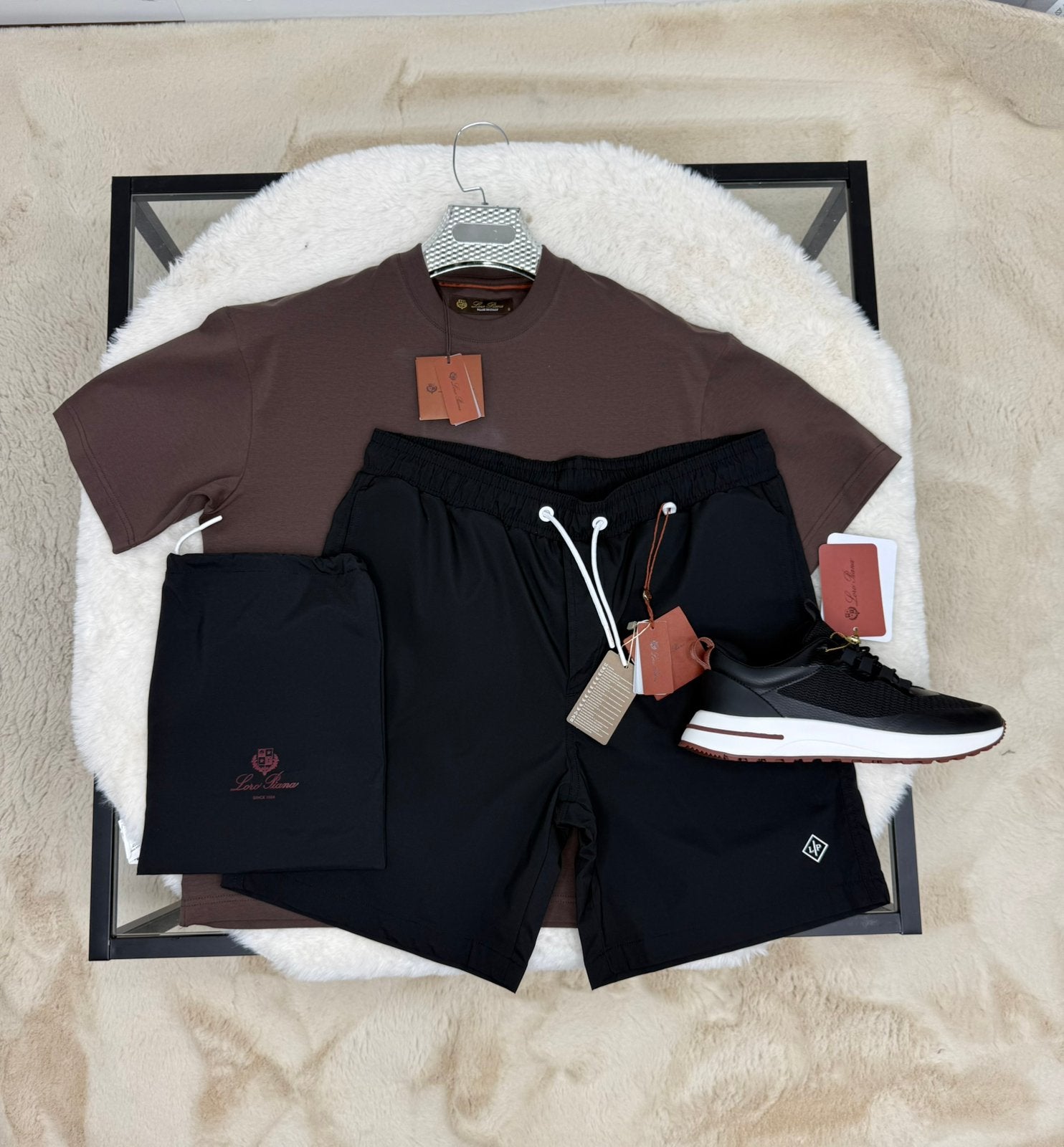 Loro piana set, Ophalen of Verzenden, Overige maten, Blauw