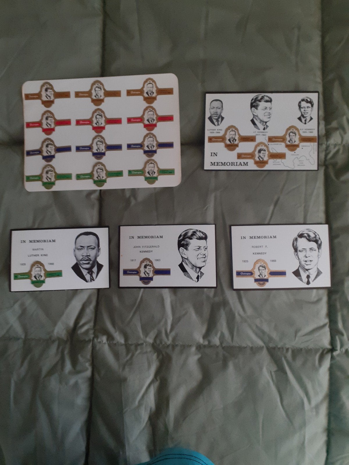 Sigarenbandjes met iconische personen, Verzenden, Nederland