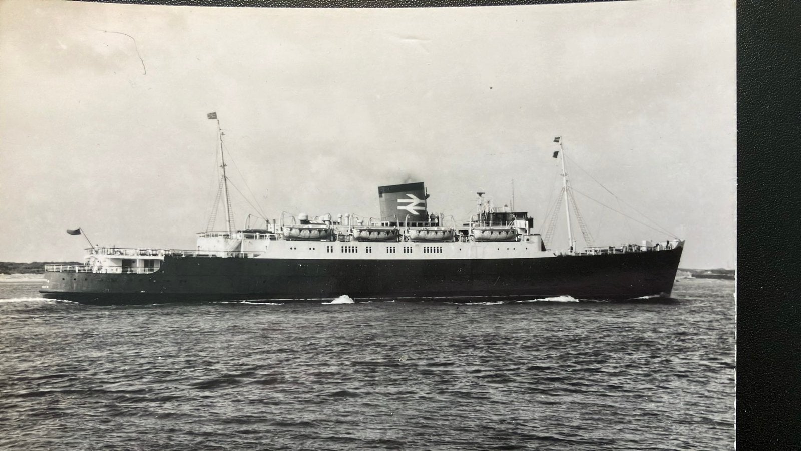 Hoek van Holland nachtboot Harwich ARNHEM - Rozenburg, Ophalen of Verzenden, 1960 tot 1980, Zuid-Holland