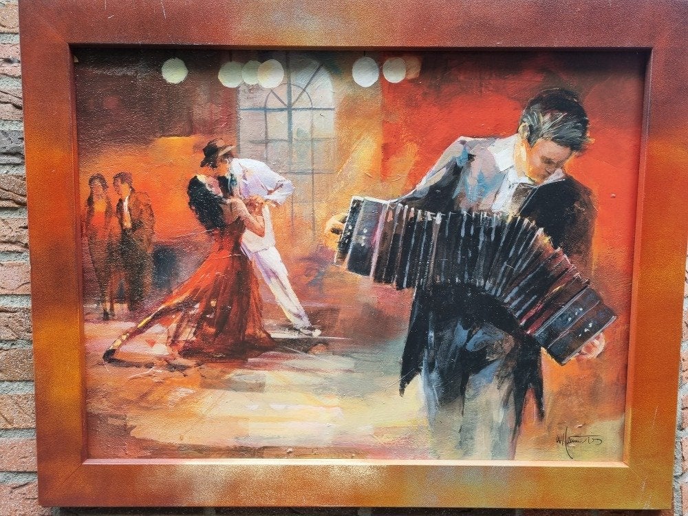 prent kunstdruk willem haenraets in houten lijst, Ophalen of Verzenden, 'T Olde Gre-j, Info@toldegrej.nl, Endepoelstraat 20f Didam