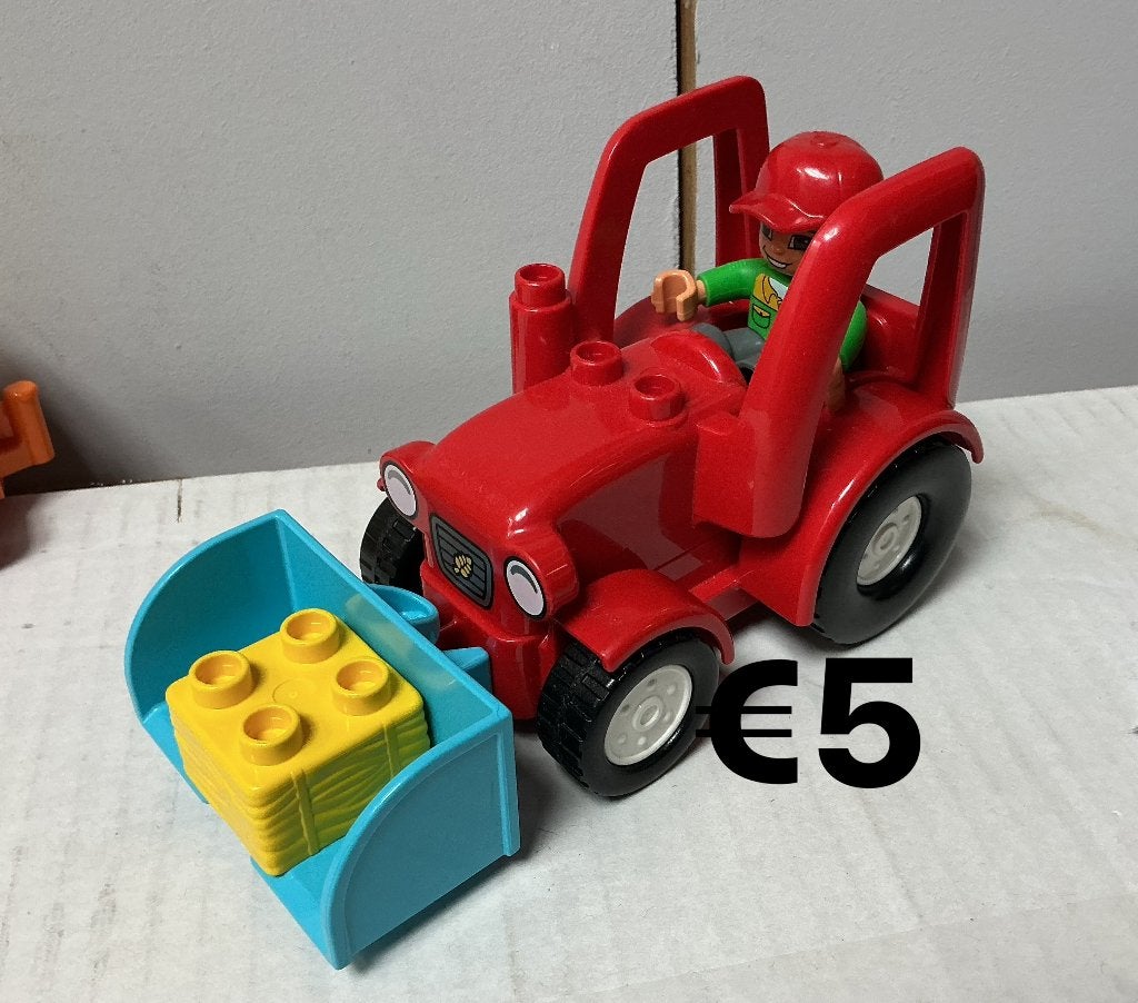 duplo tractor dieren, Ophalen of Verzenden, Gebruikt, Duplo