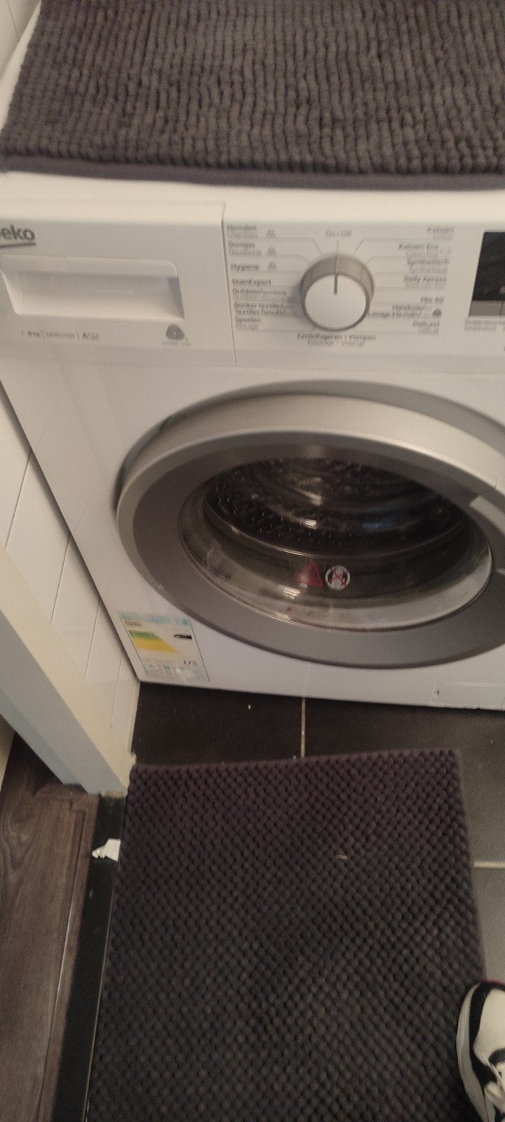 goed werkende wasmachine, Witgoed en Apparatuur, Wasmachines, Ophalen, 1200 tot 1600 toeren, 85 tot 90 cm