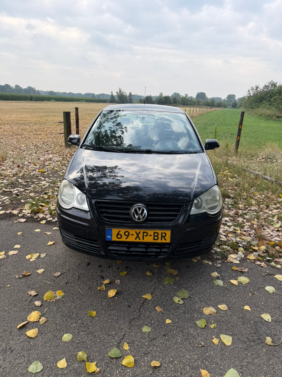 Volkswagen Polo 1.2 51KW 2007 Zwart, Auto's, Volkswagen, Voorwielaandrijving, 40 €/maand, 540 kg, 1198 cc