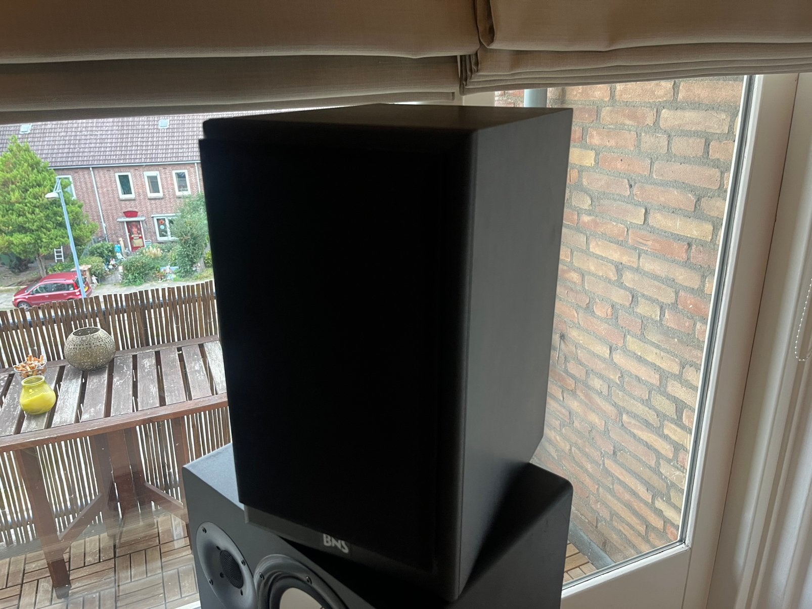 Bns music line 35, Audio, Tv en Foto, Luidsprekers, 120 tot 150 watt, Zo goed als nieuw, Boekenplank luidspreker, Ophalen