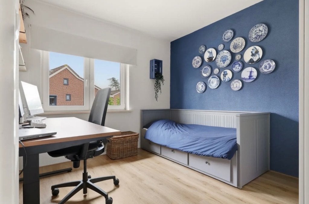 IKEA bed Hemnes Grijs, Ophalen, Tweepersoons, Zo goed als nieuw, 80 cm