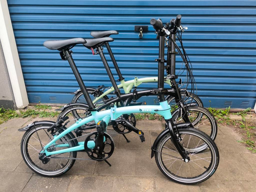 3x Beixo Crosstown Vouwfietsen - Zo Goed Als Nieuw, 16 tot 18 inch, Versnellingen, Ophalen of Verzenden, Zo goed als nieuw