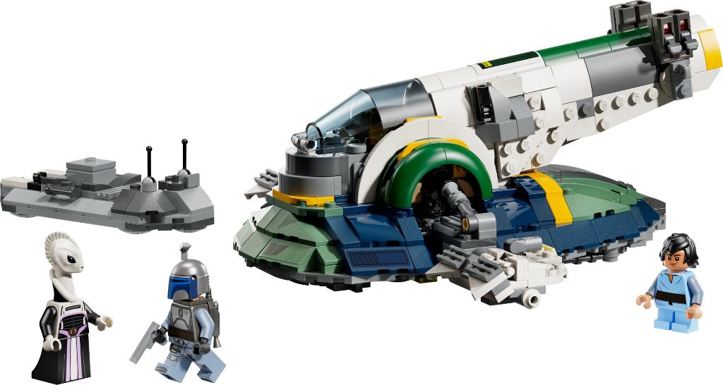 LEGO Star Wars 75433 Jango Fetts Ruimteschip 707 delig, Star Wars, Lego, Nieuw, Ophalen of Verzenden