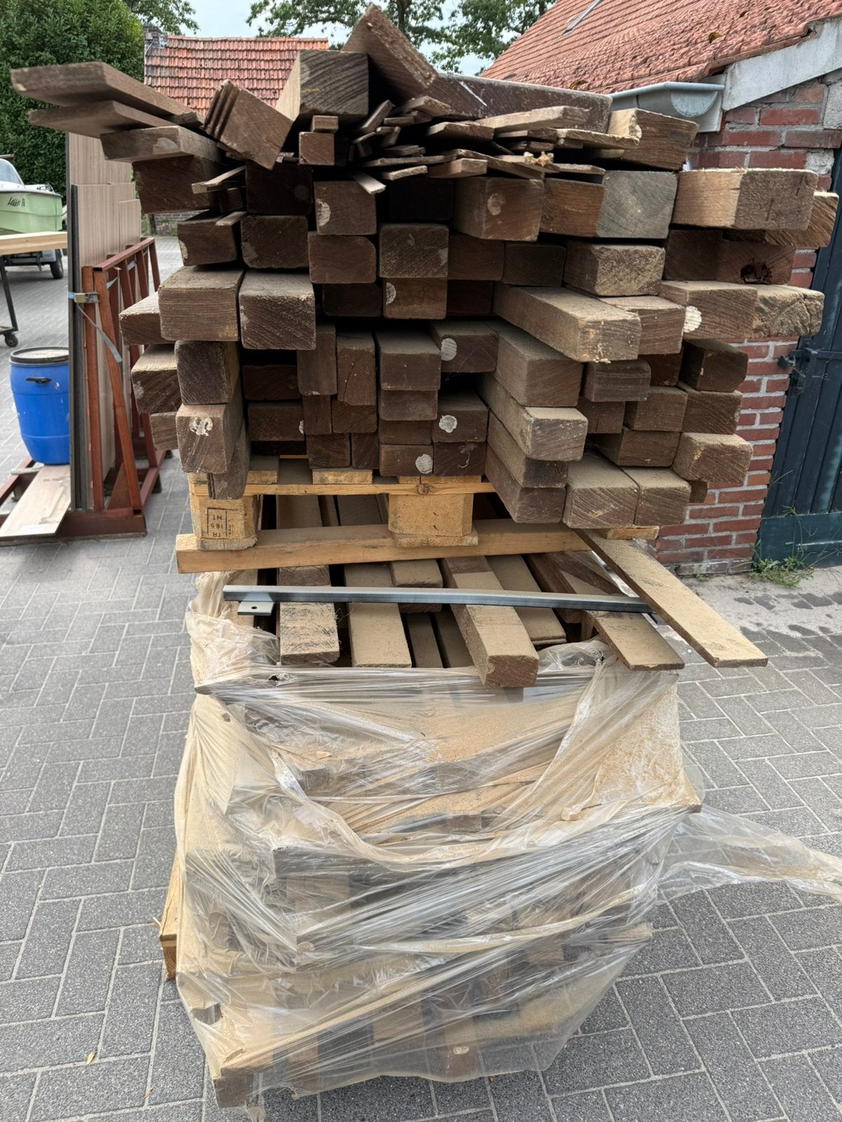 Wenge balken en planken diverse afmetingen, Doe-het-zelf en Verbouw, Hout en Planken, Minder dan 25 mm, Ophalen of Verzenden, Balk