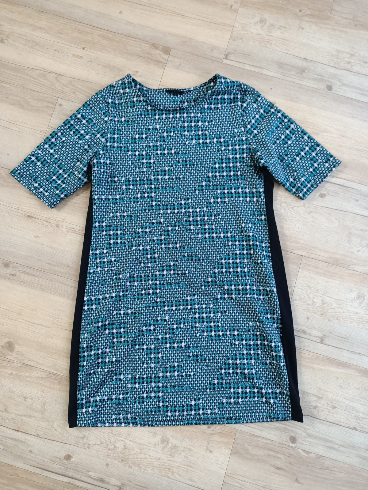 Sportief Sosoire Wear De Luxe jurkje maat M - groen ruitje, Kleding | Dames, Maat 38/40 (M), Sosoire Wear De Luxe, Ophalen of Verzenden