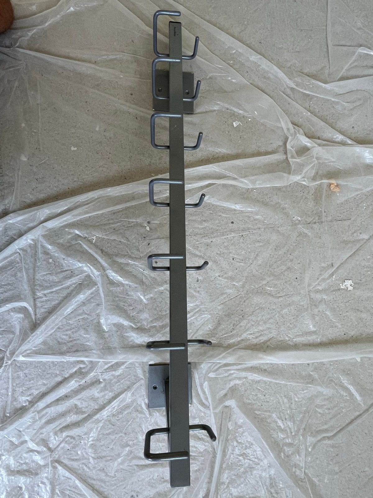 Bony Design Wandkapstok - Zilver/Metallic, 80cm breed, 7 hak, Gebruikt, Minder dan 100 cm, Metaal, Ophalen