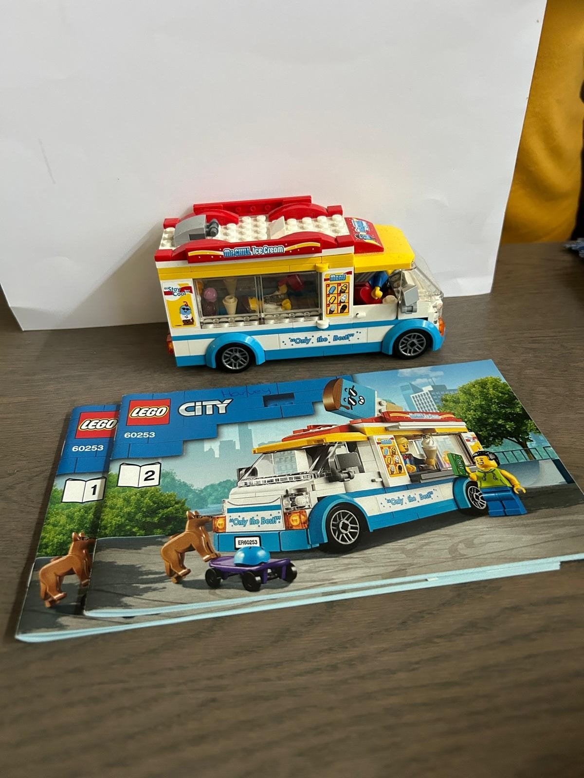 LEGO City 60253 IJscowagen met minifiguur en honden, Ophalen, Zo goed als nieuw