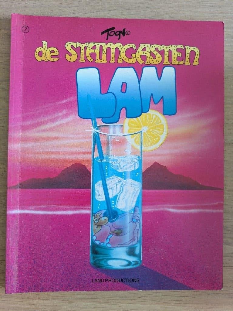 Stripboek de Stamgasten 7, Gelezen, Eén stripboek, Ophalen of Verzenden, Toon van Driel