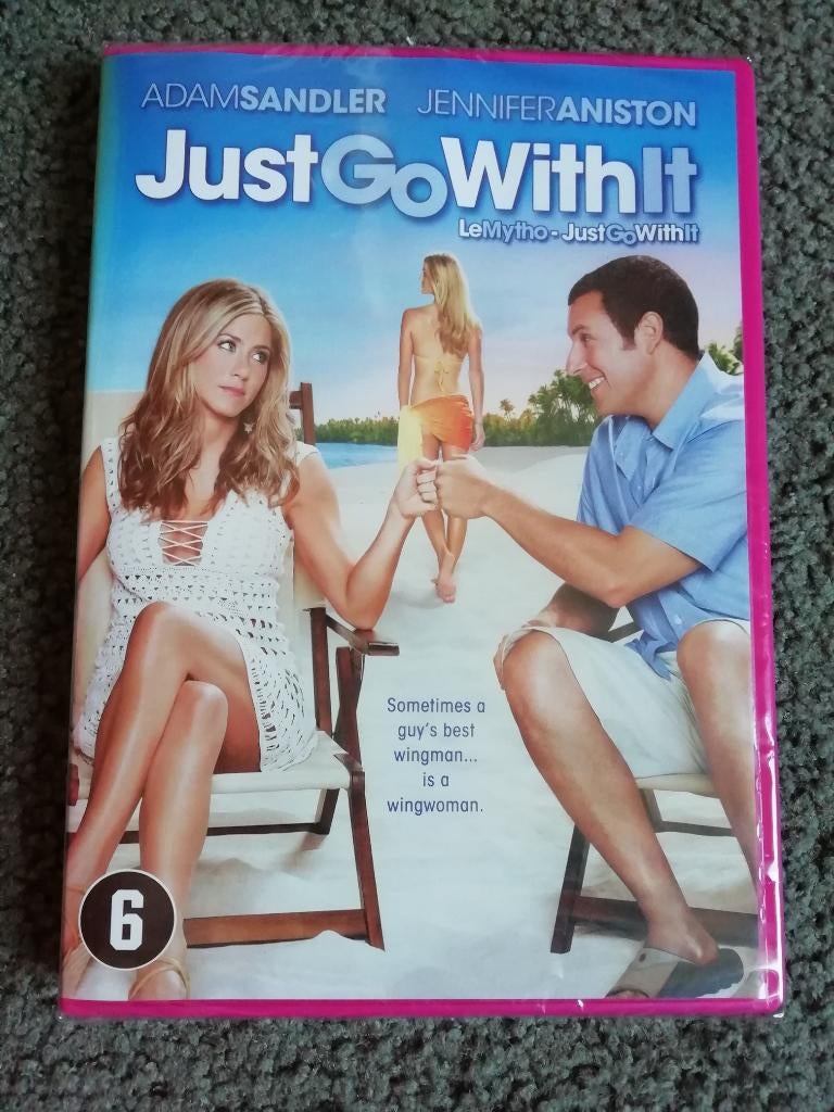 dvd comedy 'JustGoWithIt', Alle leeftijden, Ophalen of Verzenden, Nieuw in verpakking, Komedie