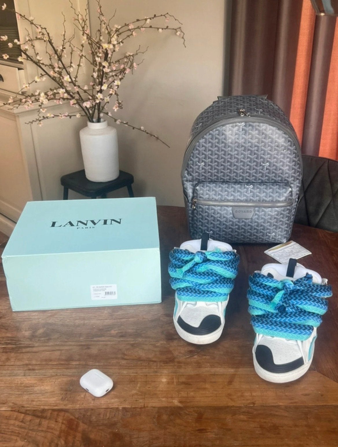 Lanvin Curb Sneakers - Nieuw in doos, Ophalen of Verzenden, Nieuw, Wit, Sneakers of Gympen