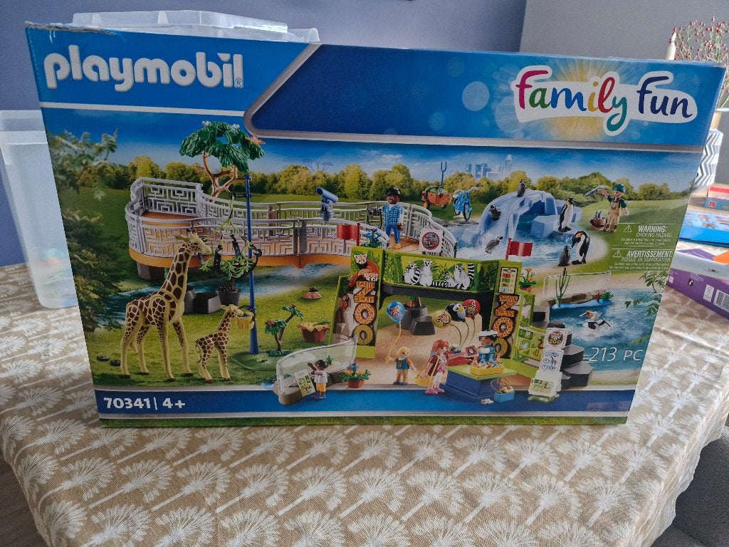 Playmobil family fun dierentuin incl. Apenverblijf, Kinderen en Baby's, Ophalen, Complete set, Overige typen, Family fun