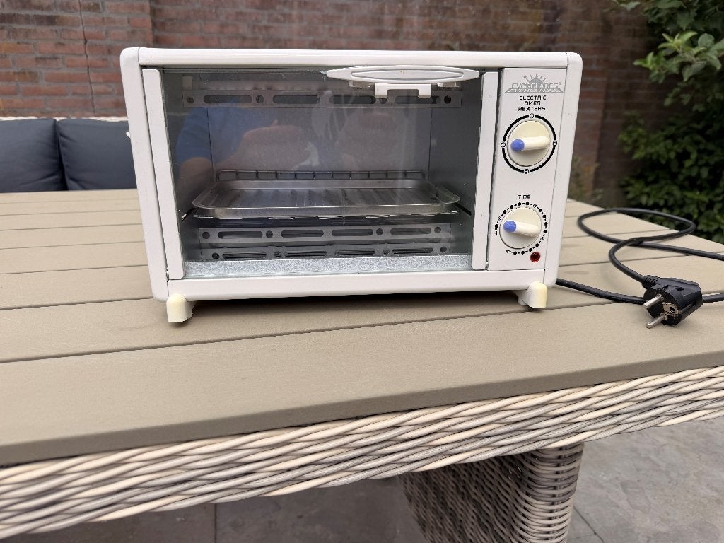 Camping oven, Ophalen, Zo goed als nieuw