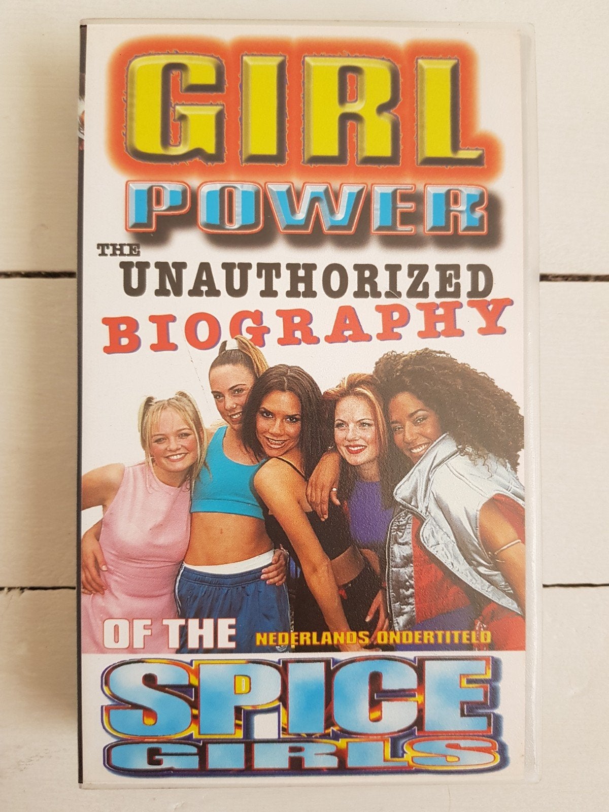 Girl power biography of the spice girls videoband, Alle leeftijden, Ophalen of Verzenden, Gebruikt