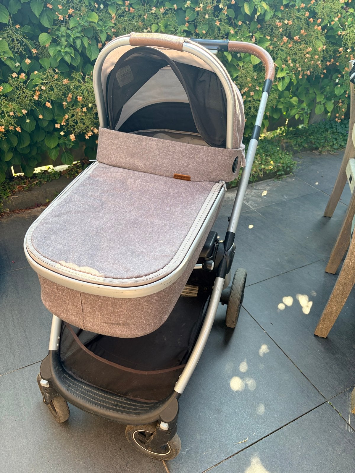 Maxi Cosi Adorra wandelwagen met Oria reiswieg, Ophalen, Zo goed als nieuw, Combiwagen, Met reiswieg