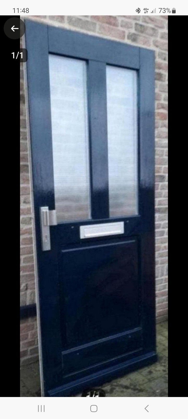 voordeur klasiek met panelen, Ophalen of Verzenden