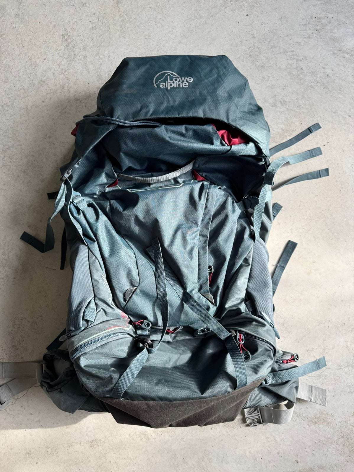 Lowe Alpine 60L Dames Trekking Rugzak S-M, Overige merken, 40 cm of meer, Gebruikt, Ophalen of Verzenden