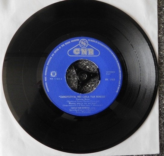 Carla van Renesse - zangfestival (EP-tje) (vanaf € 3,50), Ophalen of Verzenden, Gebruikt, 7 inch, Levenslied of Smartlap