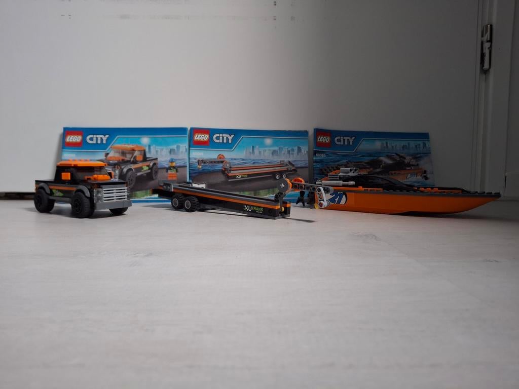Lego boot set 60085, Ophalen, City, Lego, Zo goed als nieuw