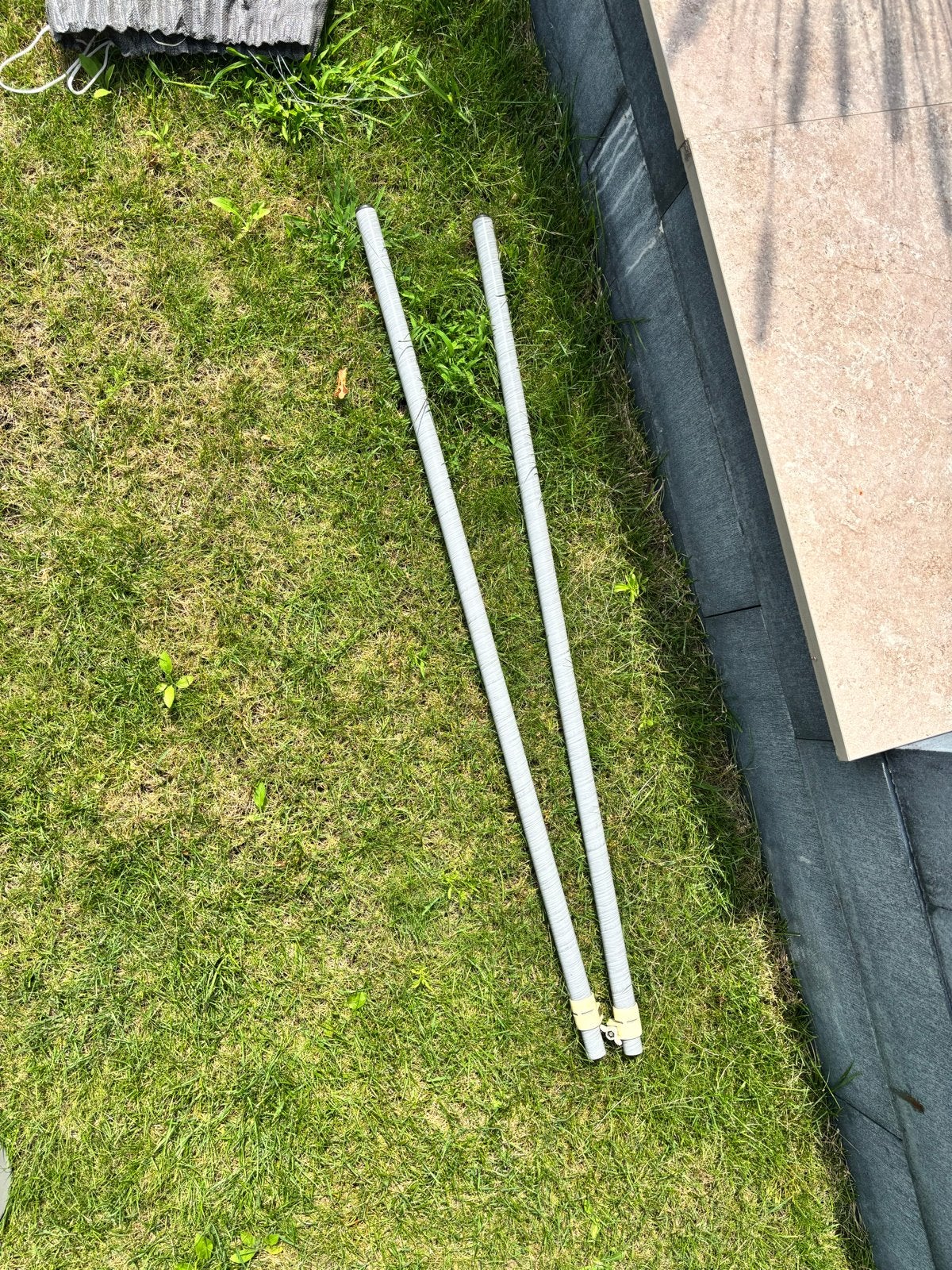 Voortent stokken maat 8 fiber, Ophalen, Gebruikt