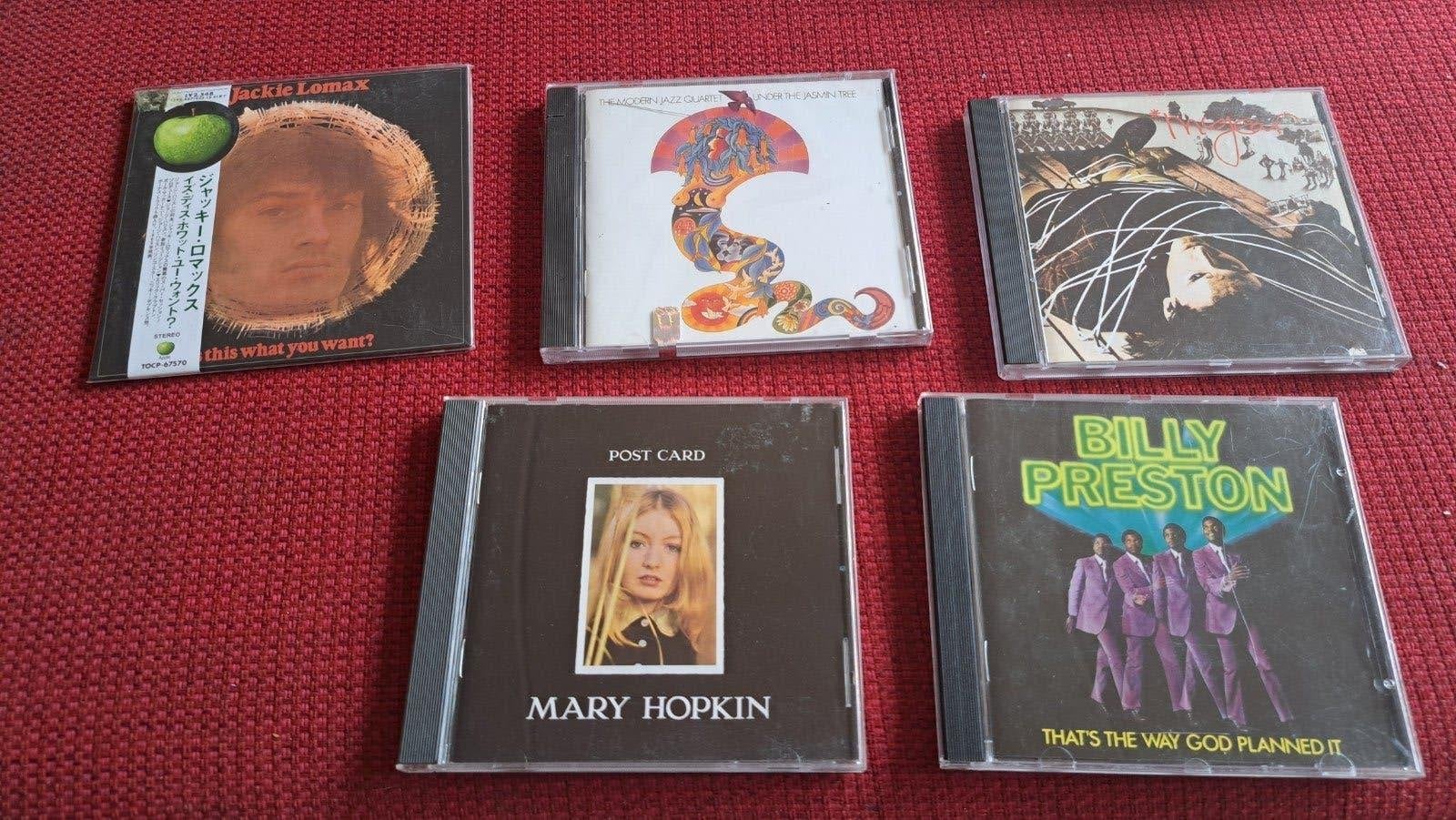 4 cd's Jackie Lomax, Mary Hopkin, MJQ, Mike McGear (Beatles), Cd's en Dvd's, Ophalen of Verzenden, Nieuw in verpakking, Met bonustracks