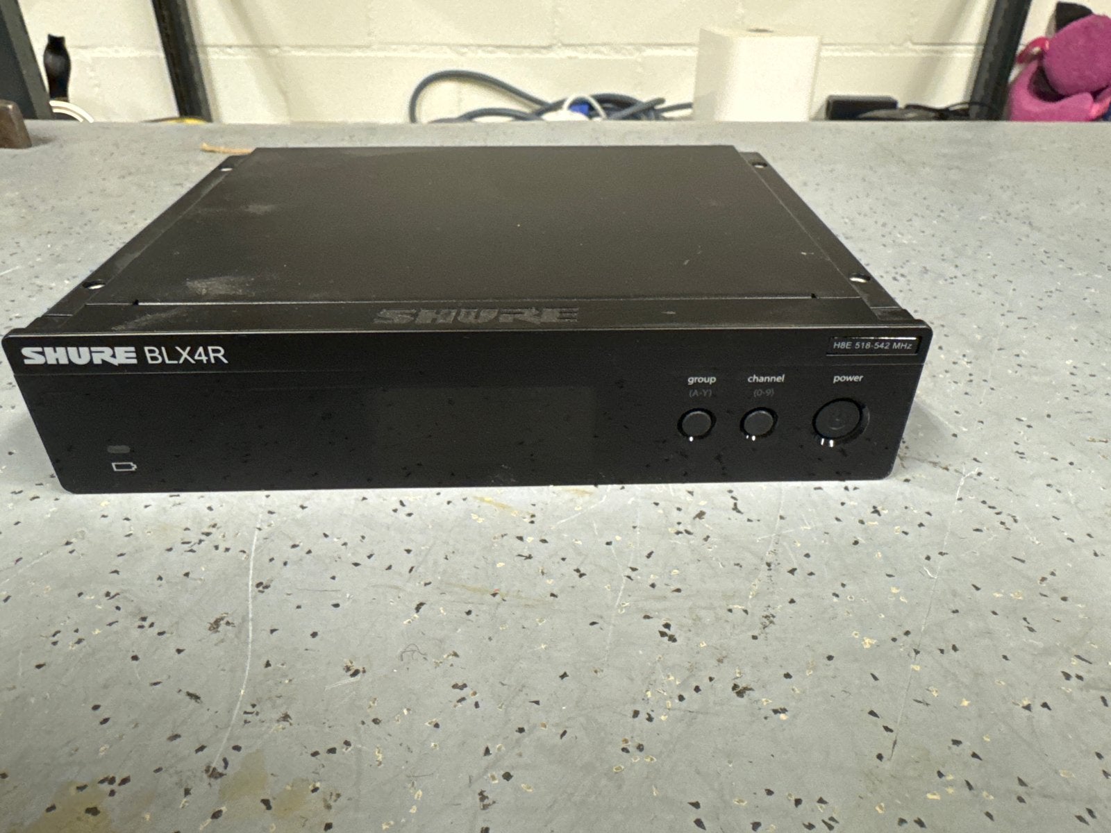 Shure BLXr Ontvanger H8e Band (Zonder Rackoren), Muziek en Instrumenten, Microfoons, Ophalen of Verzenden, Gebruikt, Overige typen