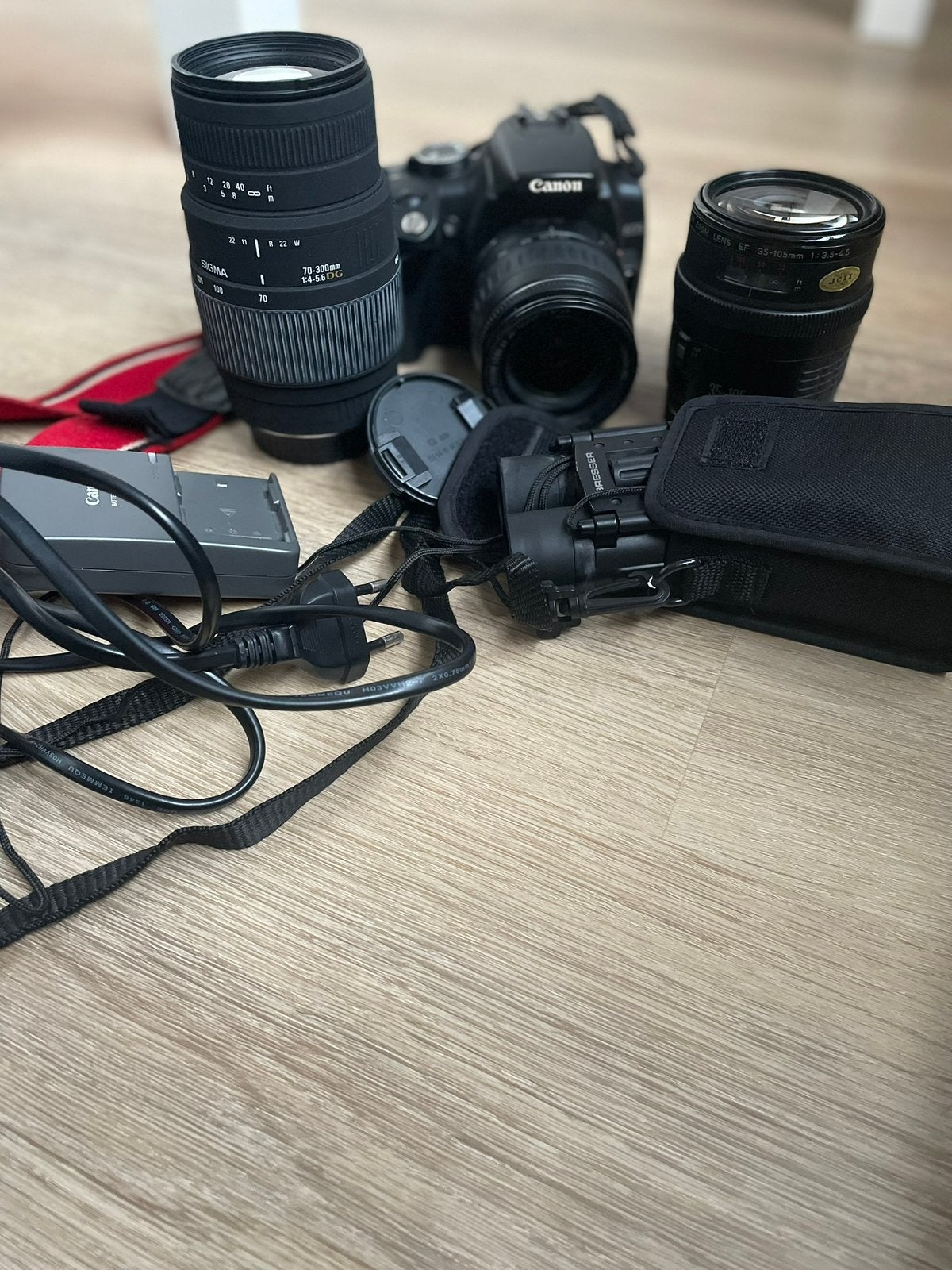 Camera Canon EOS 350D, Ophalen, Zo goed als nieuw, Canon, Geen optische zoom