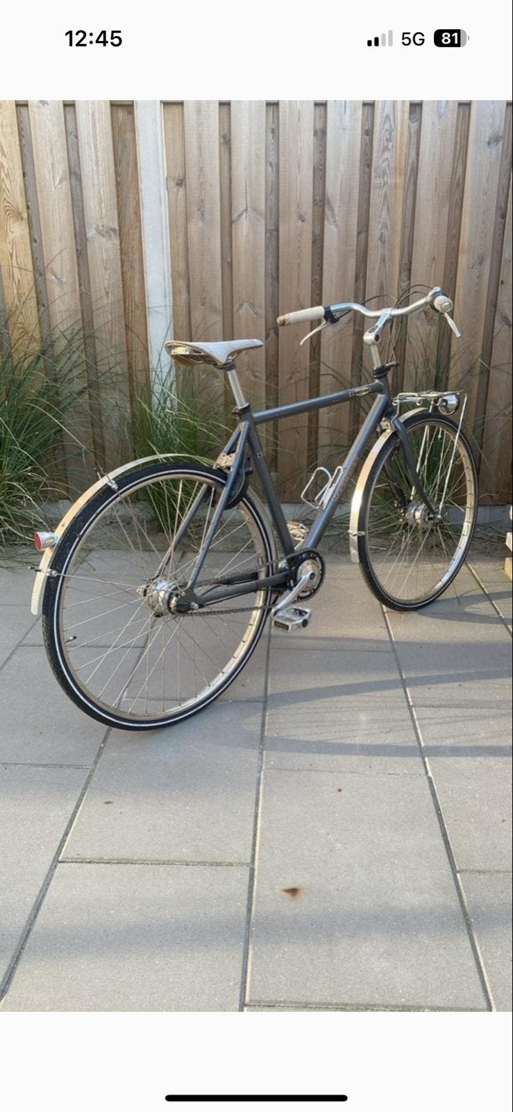 Union Flamingo Retro Design Fiets - 7 Speed Nexus, Gebruikt, Velgrem, Versnellingen, 53 tot 57 cm