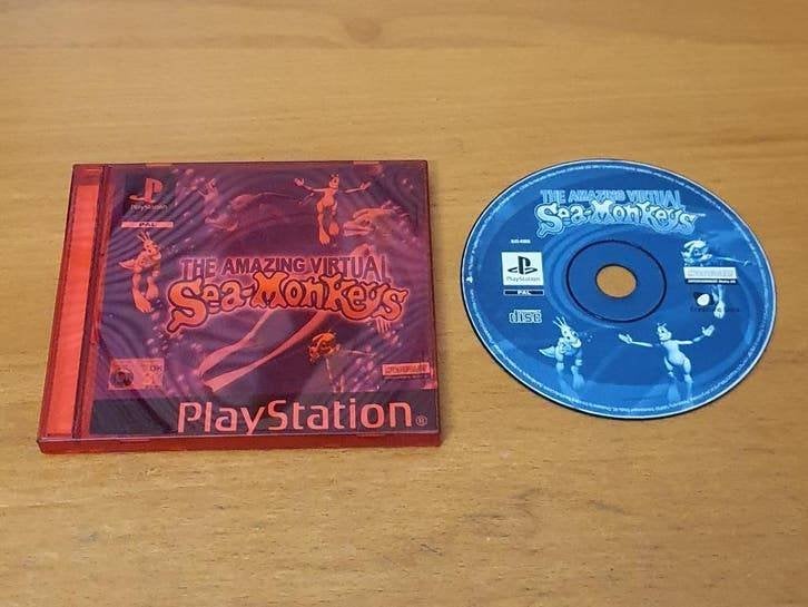 PS1 | Amazing Virtual Sea-Monkeys, 1 speler, Ophalen of Verzenden, Gebruikt, Vanaf 3 jaar