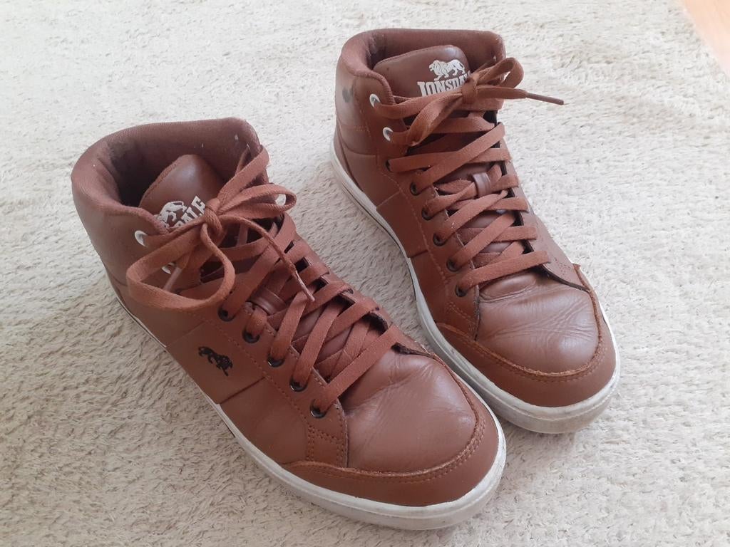 LONSDALE - Bruine Gympen/Sneakers, Bruin, Lonsdale, Ophalen of Verzenden, Sneakers of Gympen