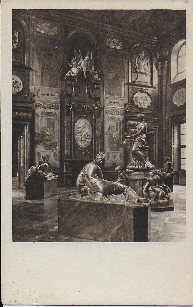Ae25 Oude ongelopen Ansichtkaart De Marmerzaal, Verzamelen, Ansichtkaarten | Themakaarten, Ophalen of Verzenden, 1940 tot 1960
