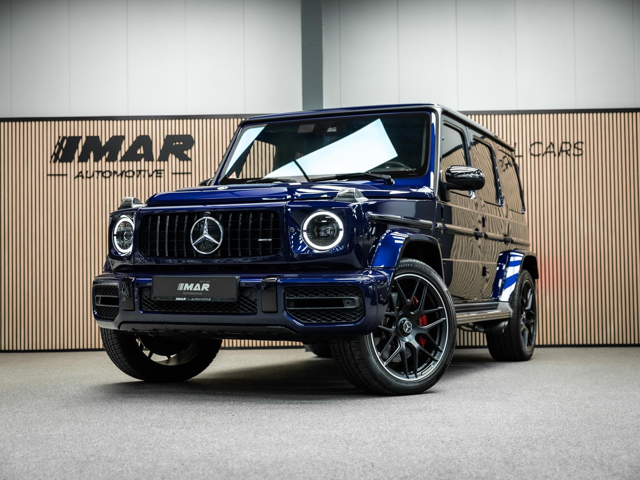 Mercedes-Benz G-klasse G63 AMG Mercedes Garantie 24 mnd | DE, Auto's, Mercedes-Benz, Automaat, Stof, G-Klasse, Blauw