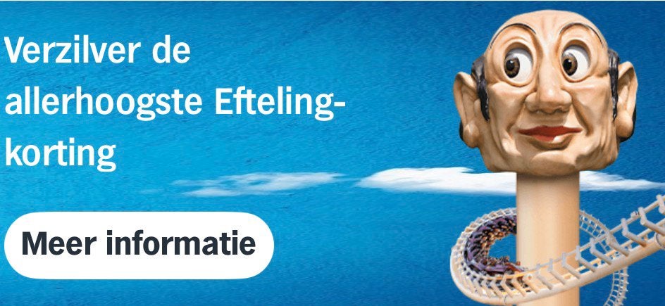 AH spaaractie Efteling, Ophalen of Verzenden
