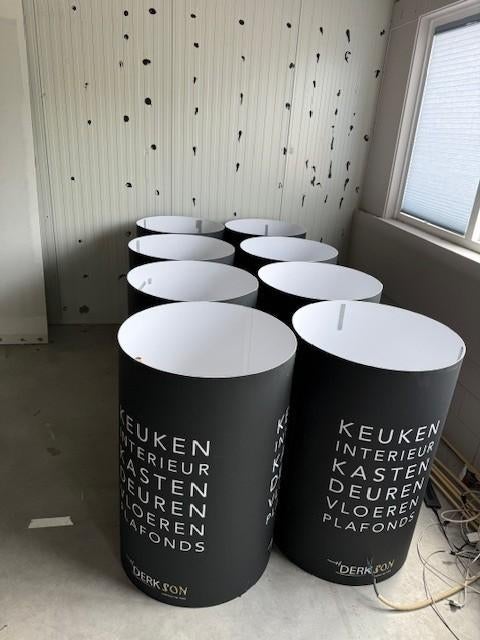 Hanglampen, Ophalen, Zo goed als nieuw, Metaal, 75 cm of meer
