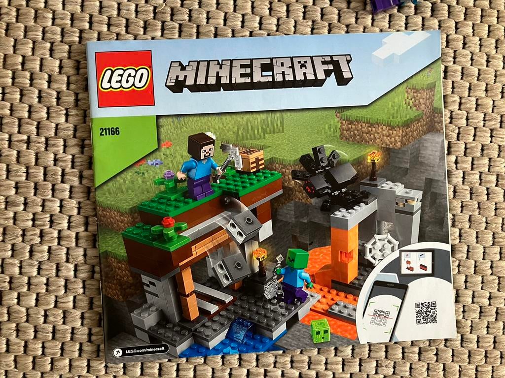 Lego Minecraft 21166, Ophalen of Verzenden, Gebruikt, Complete set, Lego