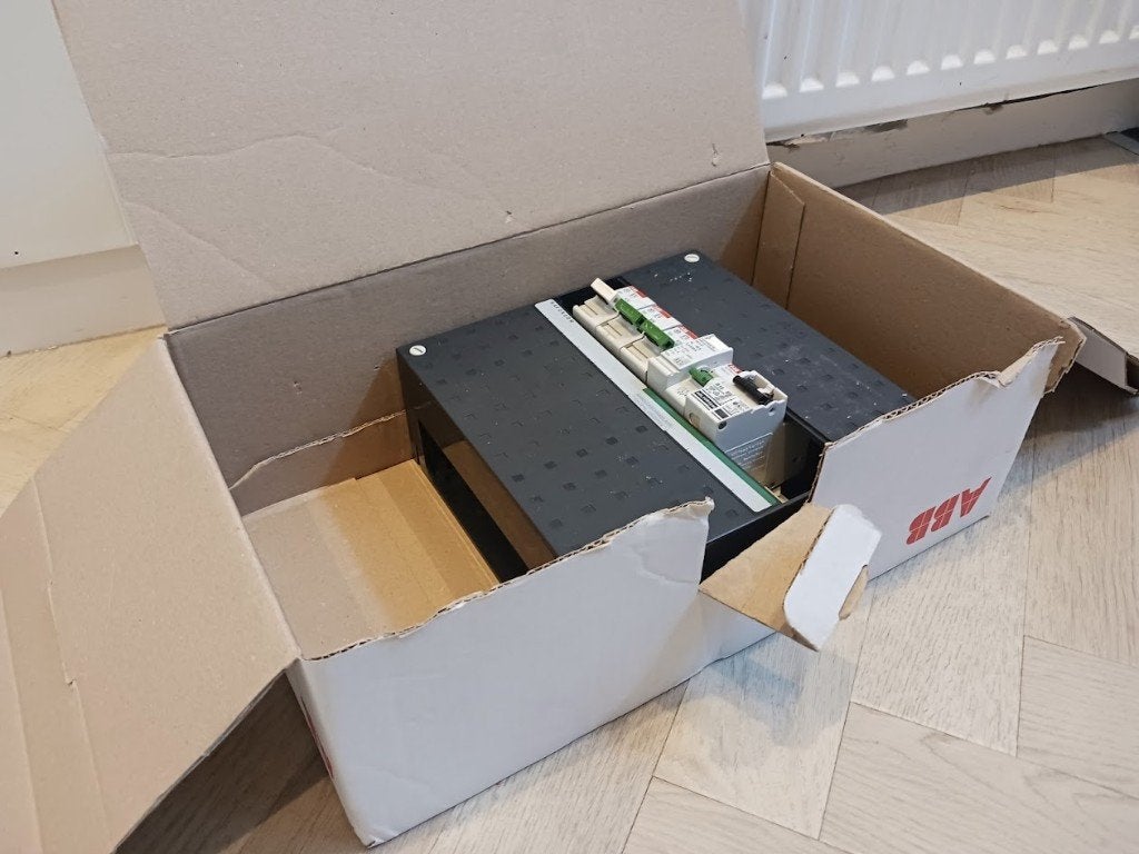 ABB / HAF / Merlin Gerin groepenkast onderdelen, Ophalen of Verzenden, Gebruikt, Overige typen