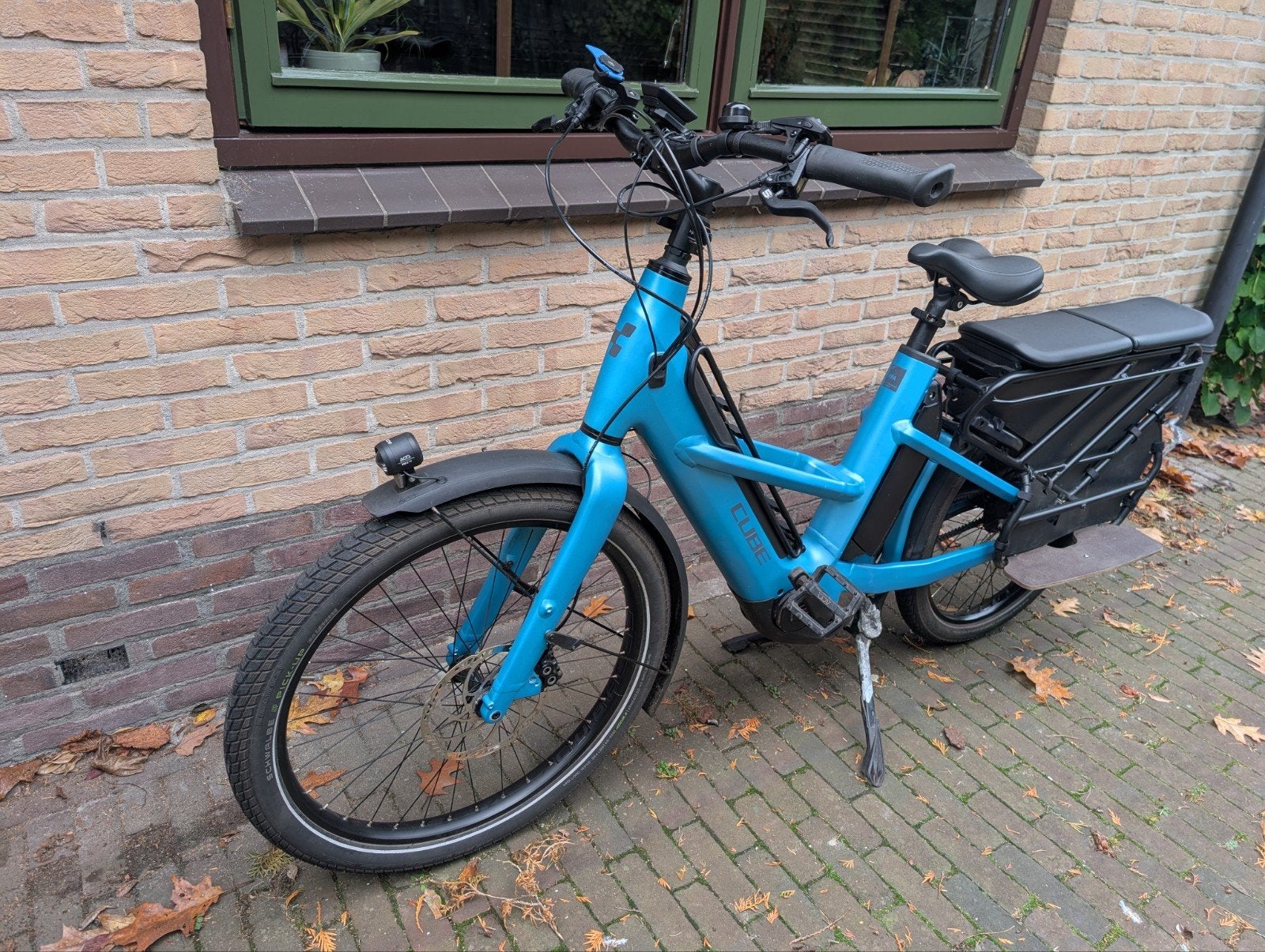 Cube Longtail Hybrid 725 - Elektrische fiets longtail, Ophalen, Zo goed als nieuw, 50 km per accu of meer, Cube