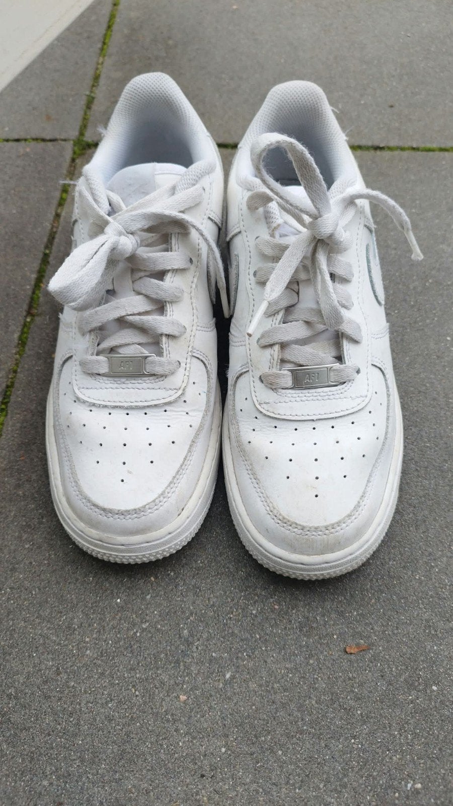 Nike Air Force, Ophalen, Wit, Nike, Sneakers of Gympen