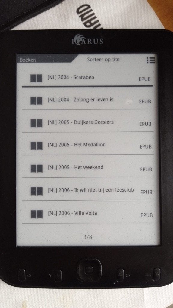 Sony Reader PRS- 300 E-reader met oplader, Computers en Software, E-readers, Gebruikt, Verzenden, 4 GB of minder, 7 inch