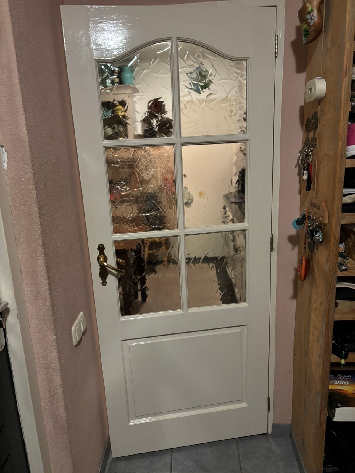 Binnendeuren met glas, Ophalen, Binnendeur, 200 tot 215 cm, Glas