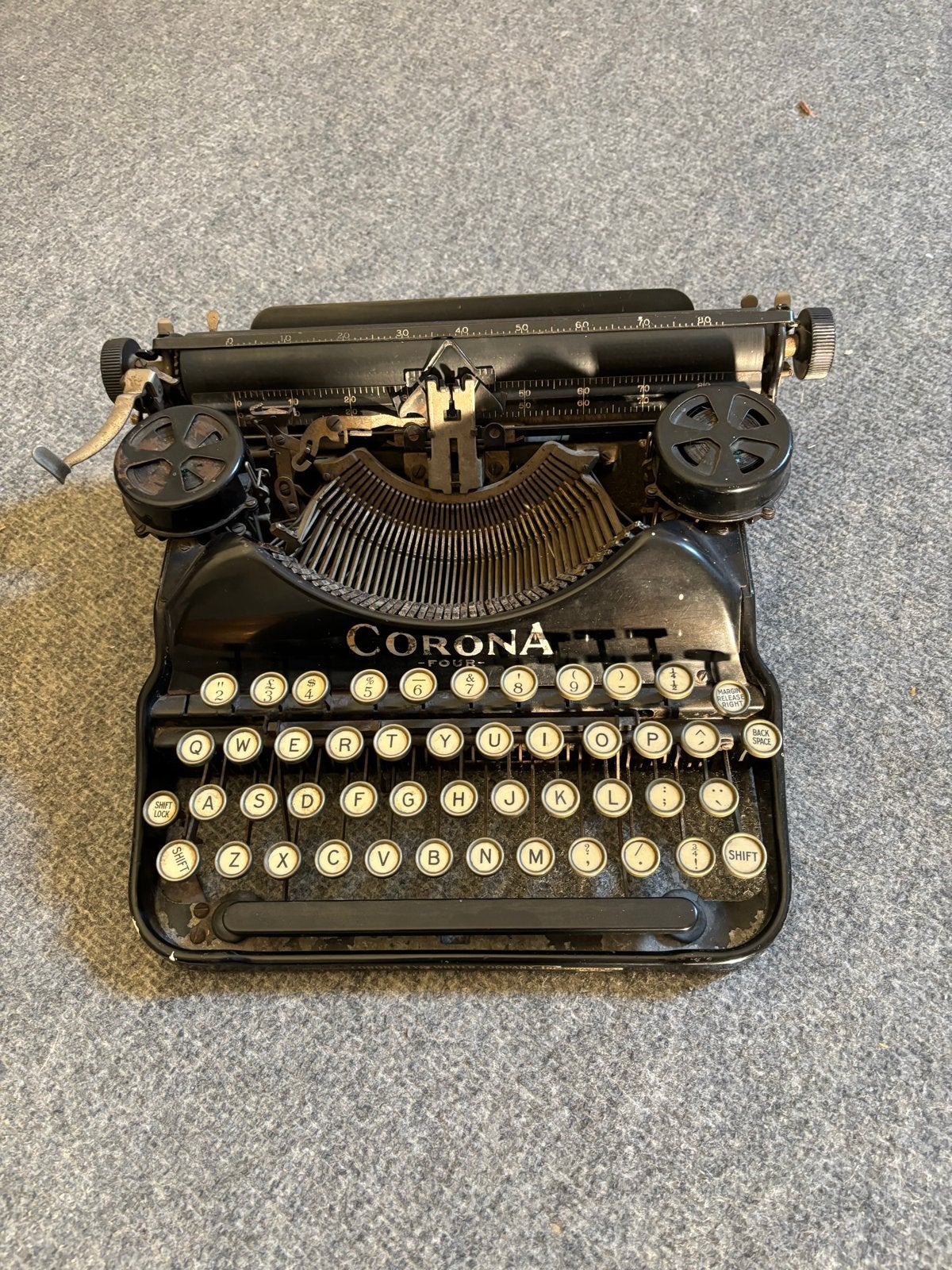 Vintage Corona typemachine, Ophalen of Verzenden, Gebruikt