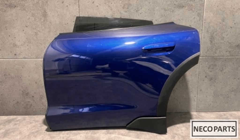 PORSCHE TAYCAN CROSS TURISMO PORTIER DEUR ACHTER LINKS, Gebruikt, -, Porsche, Ophalen of Verzenden