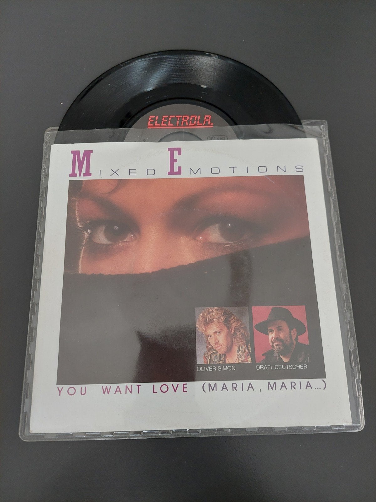 mixed emotions you want love, Cd's en Dvd's, Ophalen of Verzenden, Gebruikt, 7 inch
