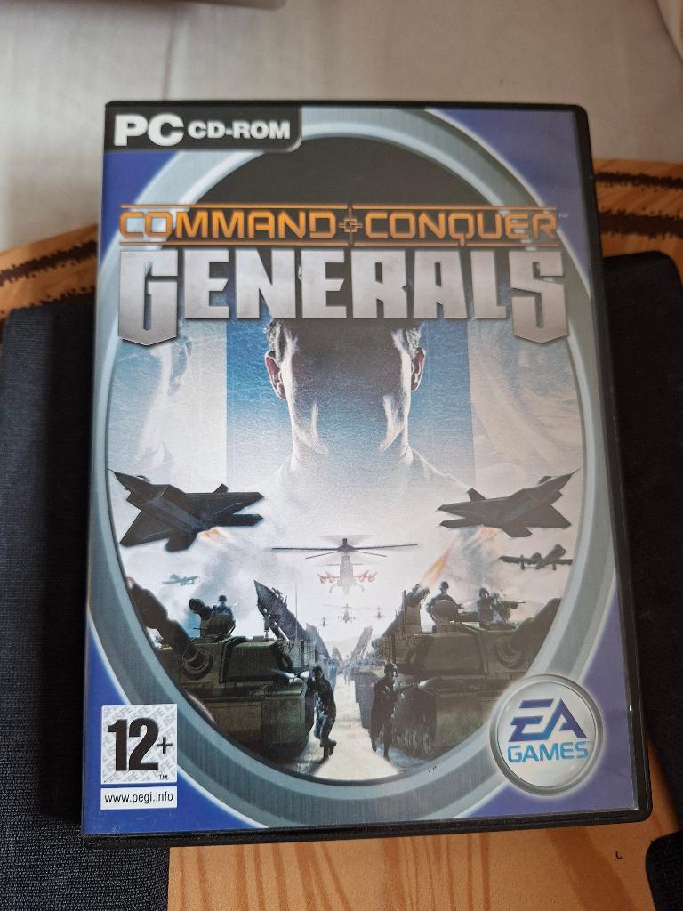PC CD-ROM Command & Conquer Generals, 1 speler, Ophalen of Verzenden, Zo goed als nieuw, Strategie en Constructie