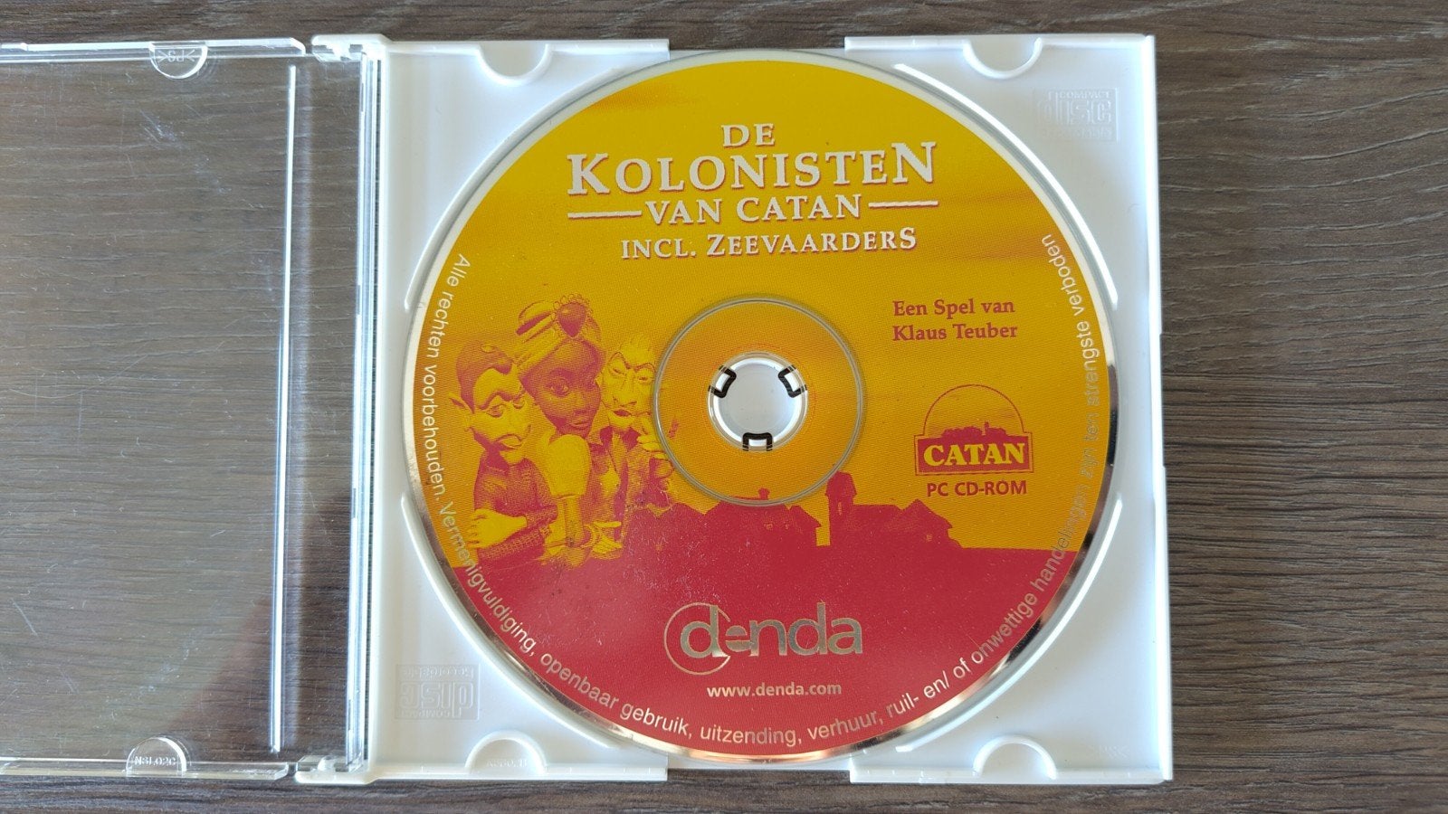 De Kolonisten van Catan PC CD-ROM incl. Zeevaarders, Gebruikt, Eén computer, Ophalen of Verzenden, 3 spelers of meer